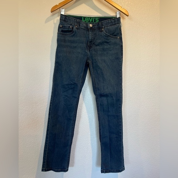 KJ1. Levi’s 511™ SLIM FIT ECO PERFORMANCE JEANS BIG BOYS 8-20 12REG 26/27 - Picture 2 of 5